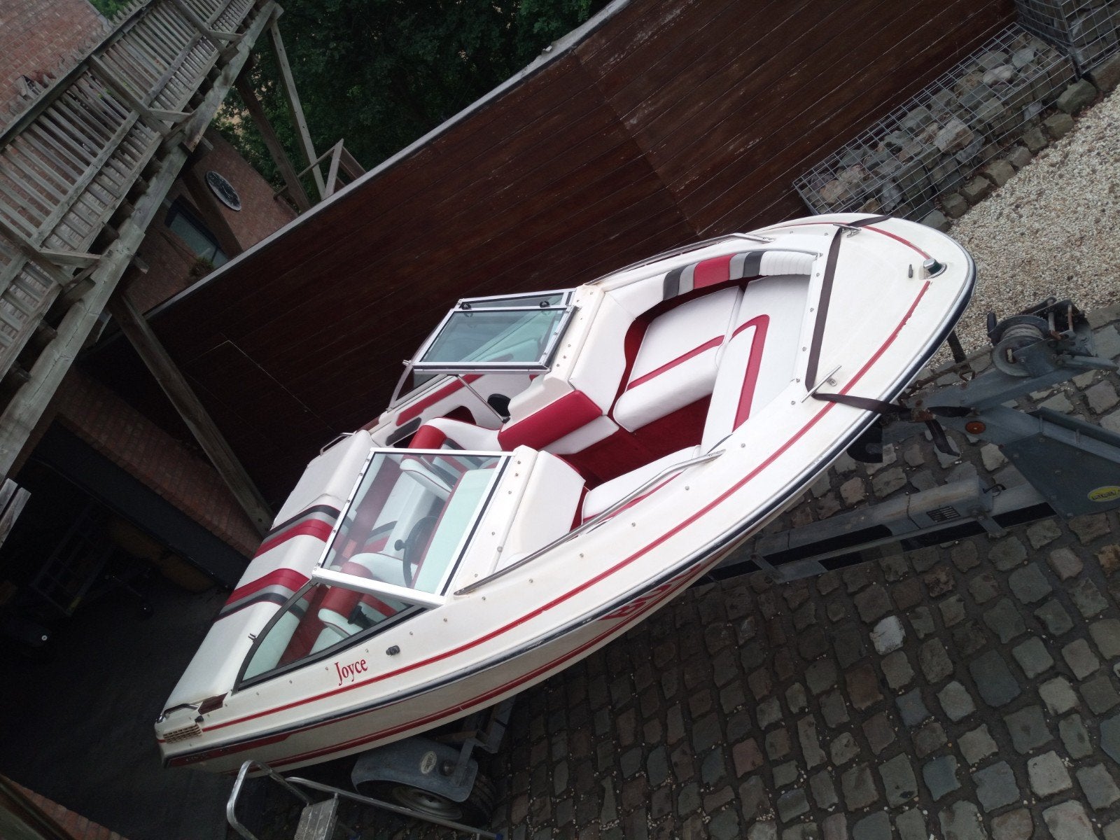 Searay 160 BR, Enlèvement, Remorque