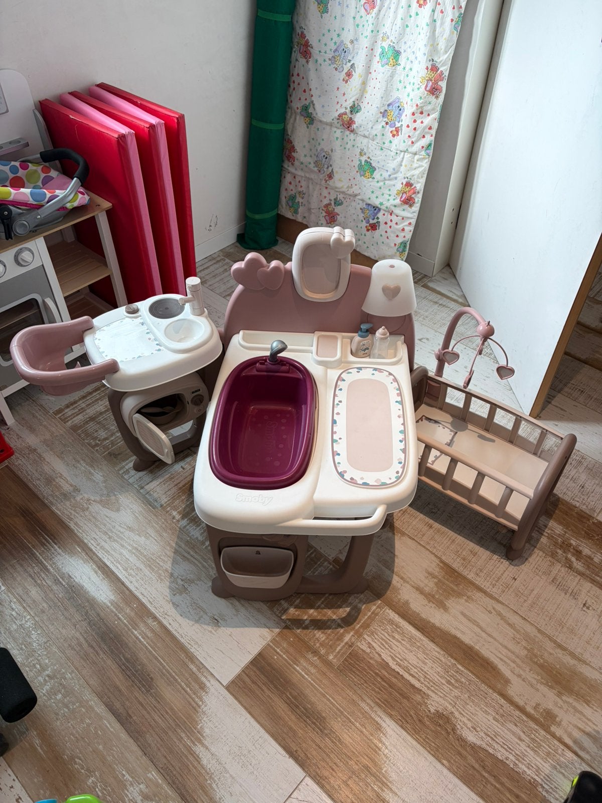 Smoby baby nurse, Kinderen en Baby's, Speelgoed | Poppen, Zo goed als nieuw, Babypop, Ophalen