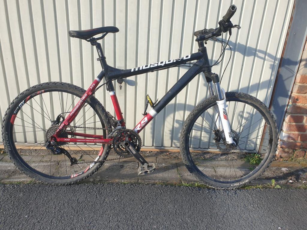Mosquito R9 mountainbike, 21 vitesse super léger et réviser, Enlèvement, 26 pouces