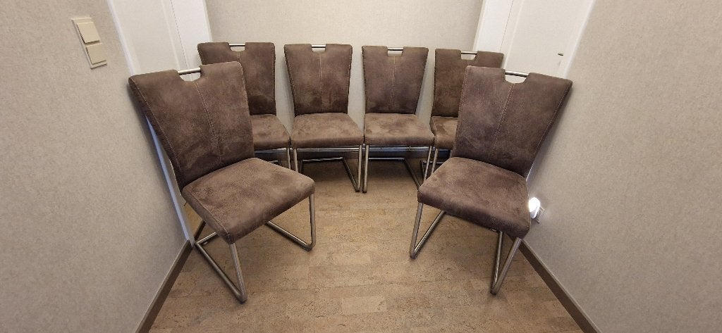 Te koop 6 stoelen, Ophalen, Zo goed als nieuw
