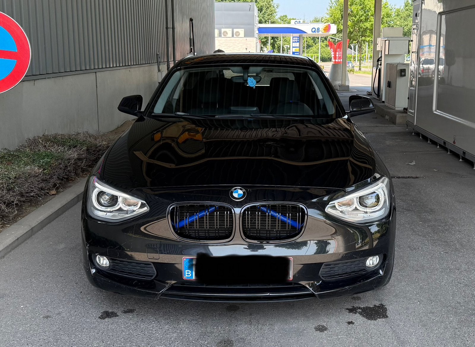 BMW 114i - Export, Auto's, 4 zetels, USB, Zwart, Handgeschakeld