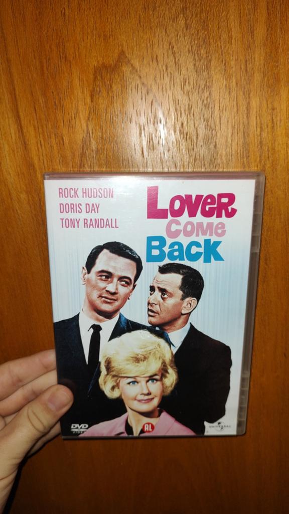 Lover come Back met Doris Day, Rock Hudson en Tony Randall., 1960 tot 1980, Alle leeftijden, Ophalen of Verzenden, Zo goed als nieuw