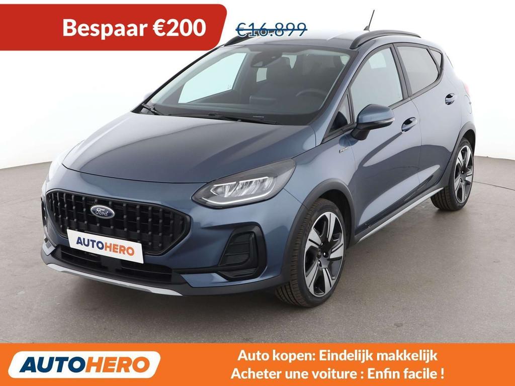 Ford Fiesta 1.0 EcoBoost Mild-Hybrid Active X (bj 2023), Auto's, Voorwielaandrijving, 116 g/km, Stof, Gebruikt