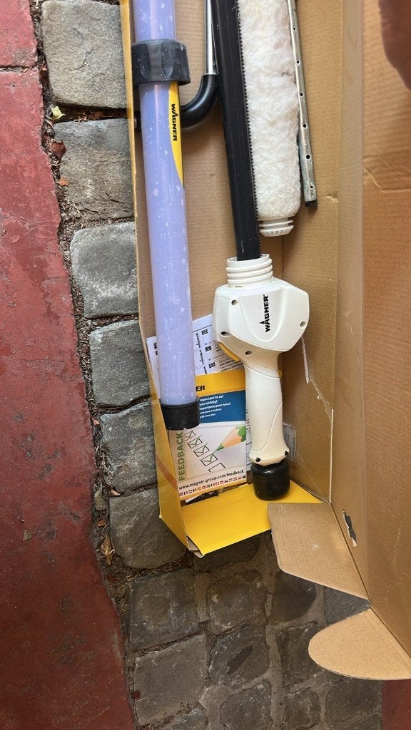 Automatische verfrol, Doe-het-zelf en Bouw, Ophalen, Gebruikt, Verfroller