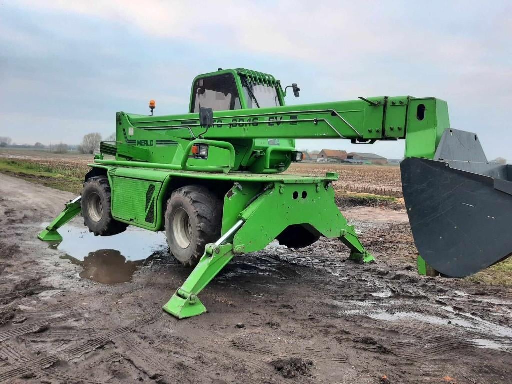 Merlo Roto 30.16 EV — Chariot télescopique rotatif, Enlèvement