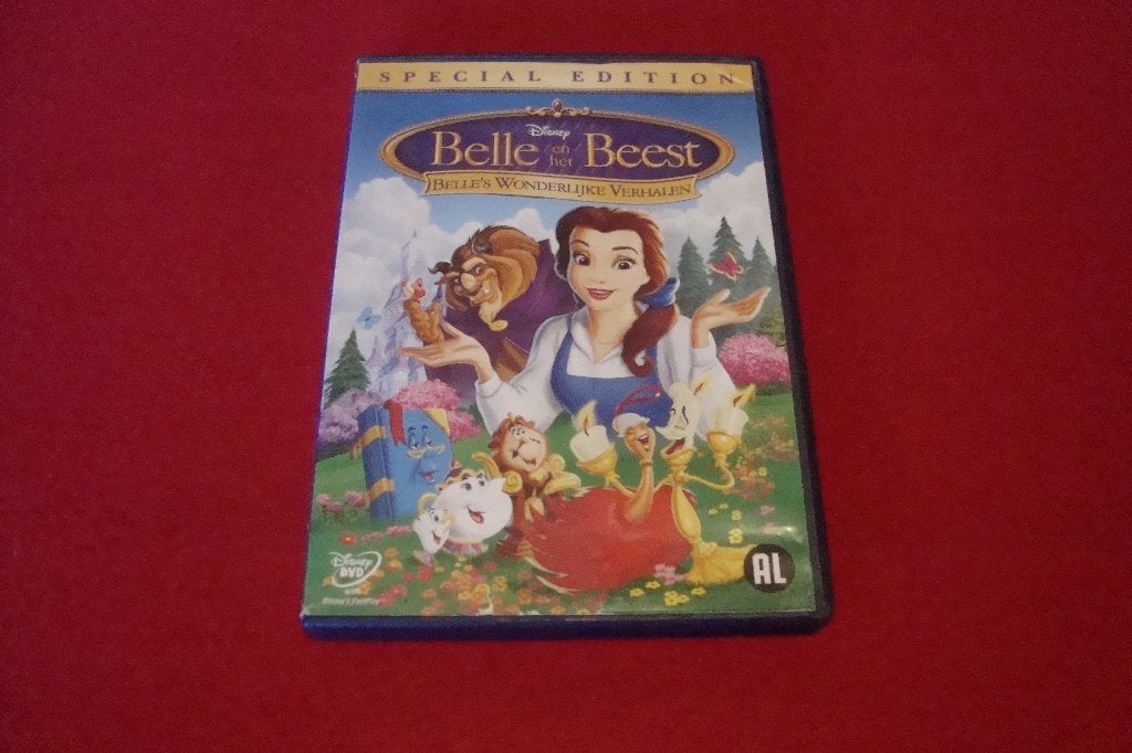 dvd disney belle en het beest belle's wonderlijke verhalen, Cd's en Dvd's, Ophalen of Verzenden, Kinderprogramma of -film