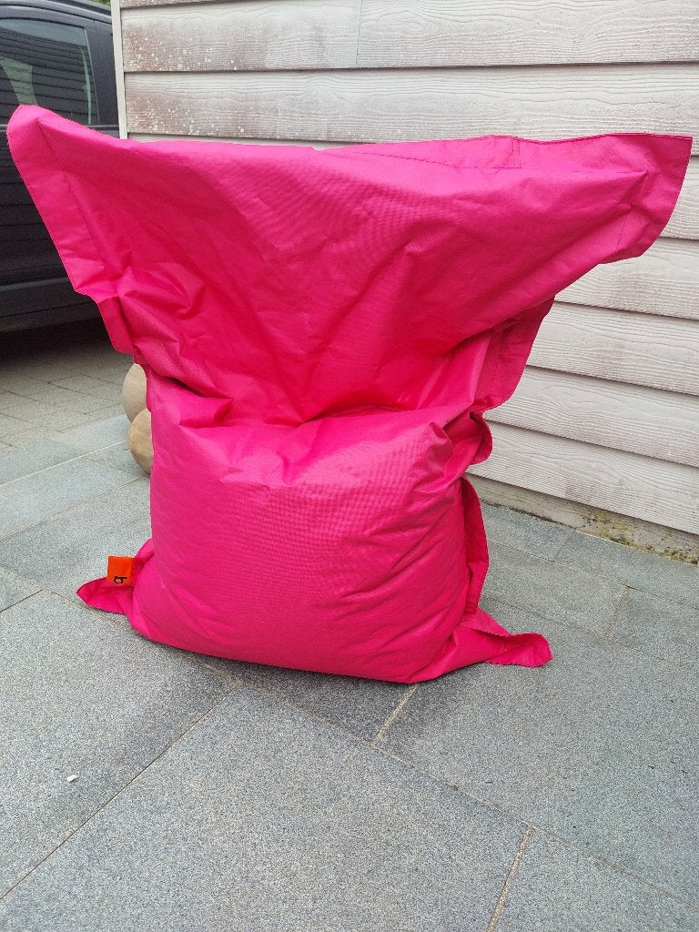 zit zak, Huis en Inrichting, Zitzakken, Ophalen, Gebruikt, Roze, Zitzak