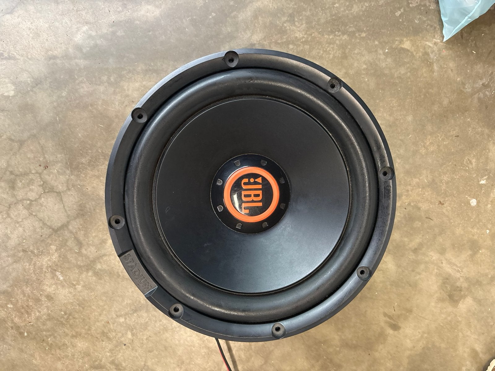 JBL subwoofer stadium, Auto diversen, Autospeakers, Ophalen, Gebruikt