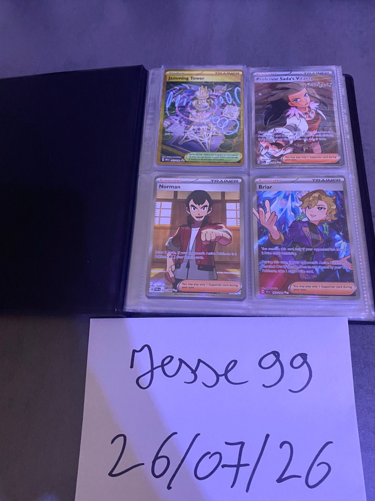 Pokemon mini binder met trainer cards, Hobby & Loisirs créatifs, Jeux de cartes à collectionner | Pokémon, Comme neuf, Enlèvement ou Envoi