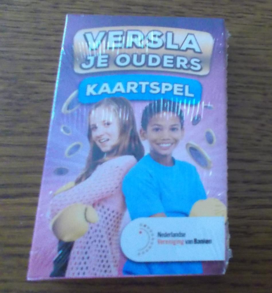 Kaartspel Versla je ouders, Ophalen, Nieuw