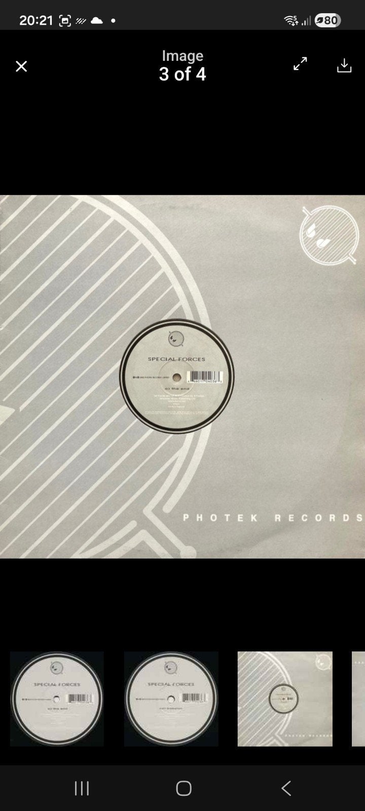 vinyl: Special Forces- The end/Babylon, Ophalen, Drum and bass, Gebruikt, 12 inch