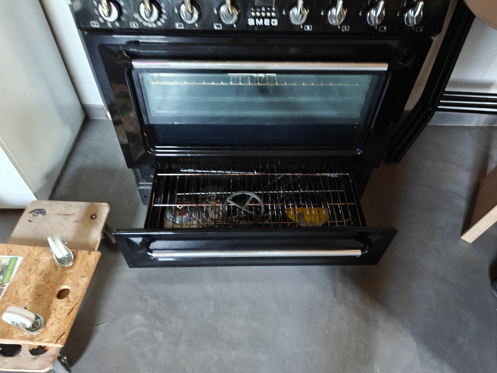 Smeg oven, Electroménager, Fours, Utilisé, Autoportant, Smeg, Air chaud, Enlèvement