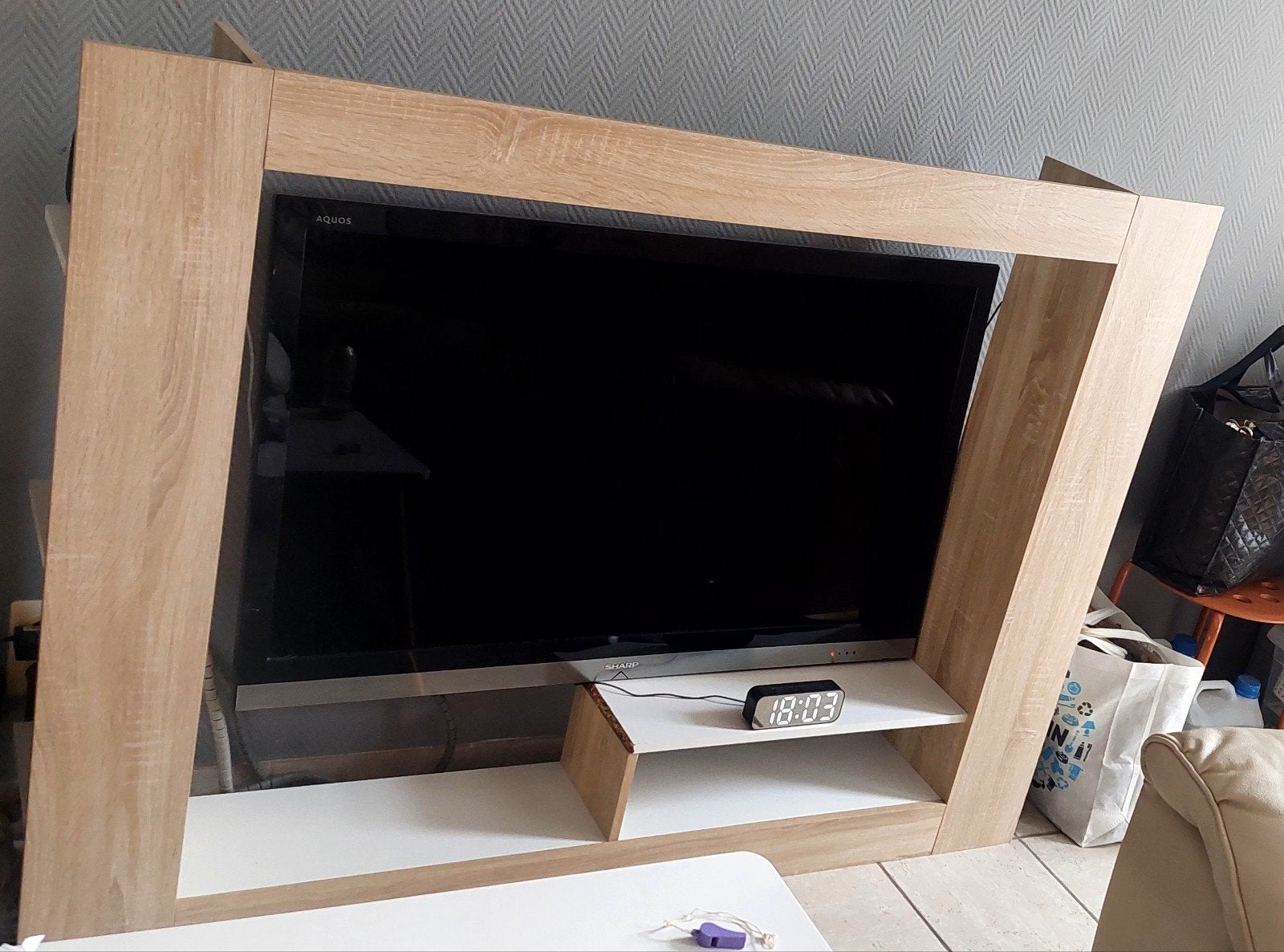 Meuble contour TV 152/22/113cm, Enlèvement, Utilisé