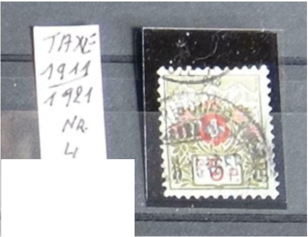Suisse, numéro de port de pénalité, Enlèvement ou Envoi, Affranchi