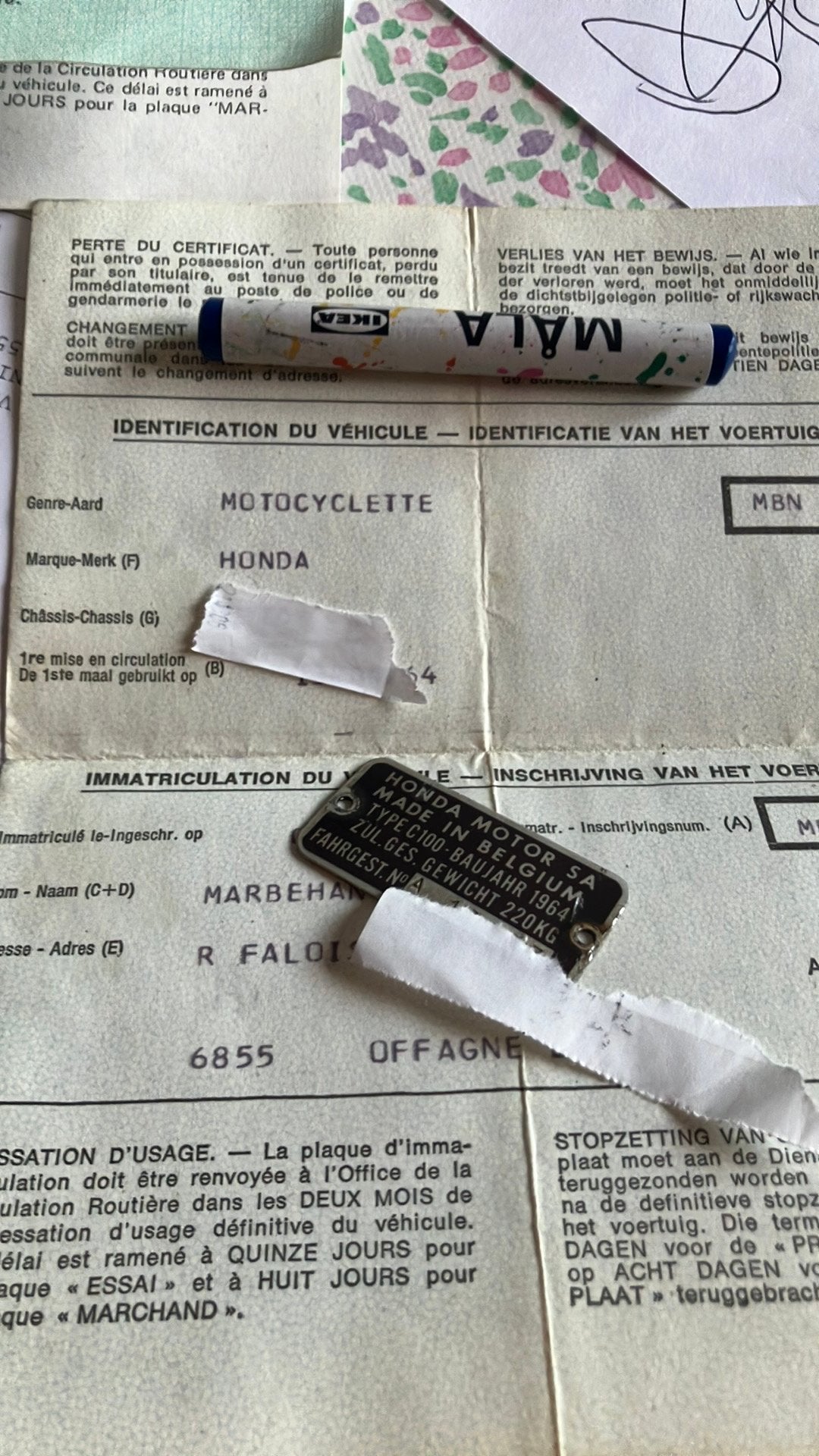 Honda c100, Vélos & Vélomoteurs, Enlèvement ou Envoi