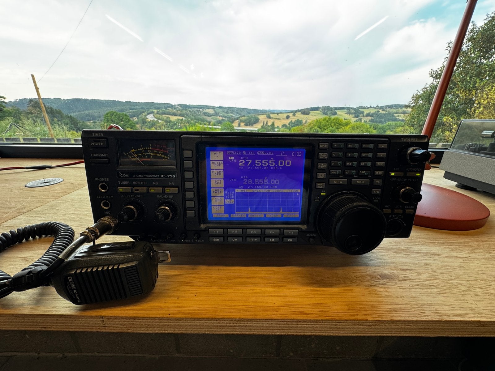 Icom IC-756 HF/50 MHz – Très bon état, Enlèvement