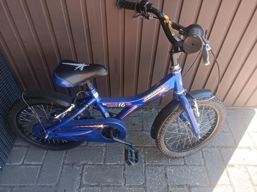 Fiets jongens 16 inch, Fietsen en Brommers, Ophalen, Gebruikt, 16 inch