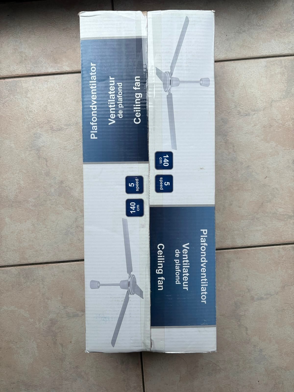 ️ Ventilateur de plafond 140 cm – Neuf dans sa boîte ️, Electroménager, Ventilateurs, Enlèvement ou Envoi, Neuf, Ventilateur de plafond