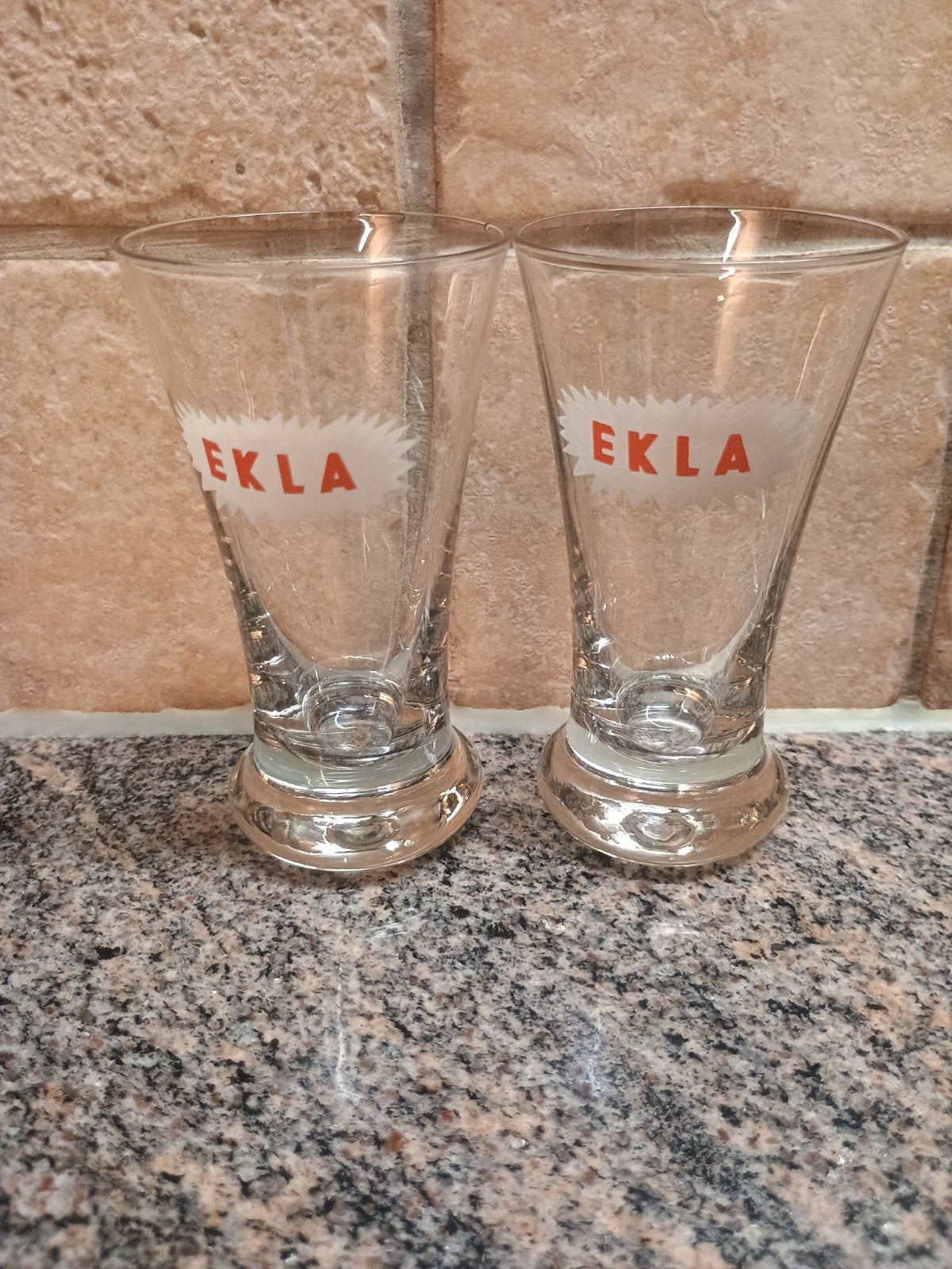 EKLA proefglazen 10,5 cm hoog, Collections, Enlèvement ou Envoi