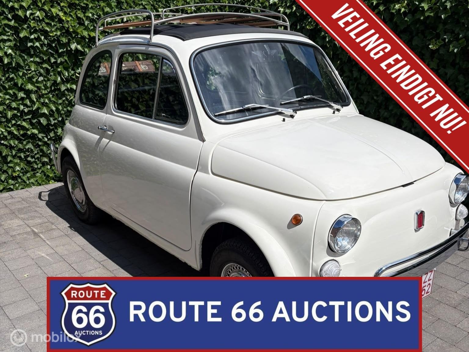 Fiat 500 | 1972 | Route 66 Auctions, Achat, Entreprise, Boîte manuelle, Autre carrosserie