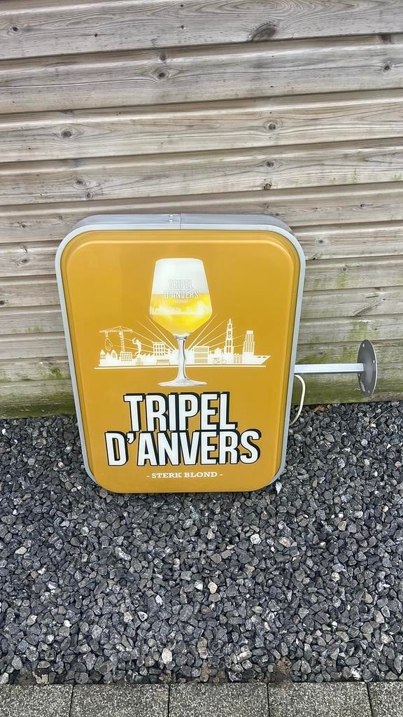 Lichtreclame Tripel d’Anvers, Verzamelen, Ophalen of Verzenden, Zo goed als nieuw