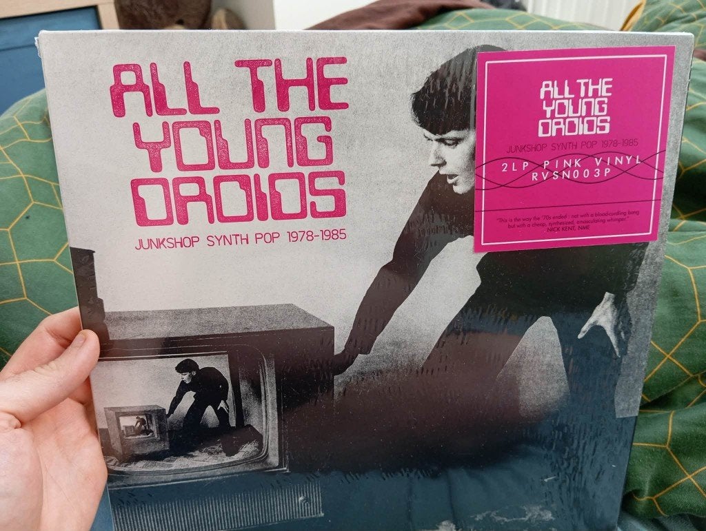extrait de la nouvelle vague de ALL THE YOUNG DROIDS, 12 pouces, Compilation, Rock électronique, Comme neuf