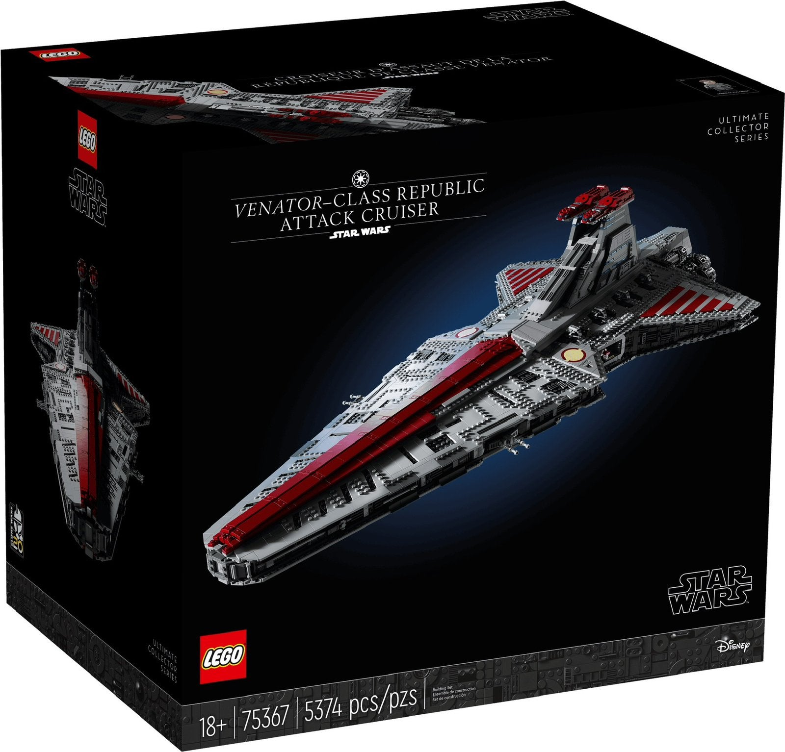Lego star wars venator UCS 75367, Ophalen, Nieuw