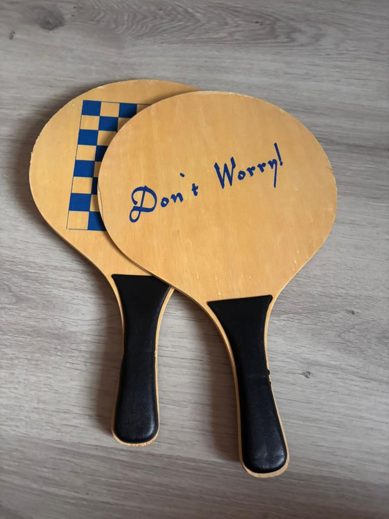Pingpong palletjes, Ophalen, Zo goed als nieuw