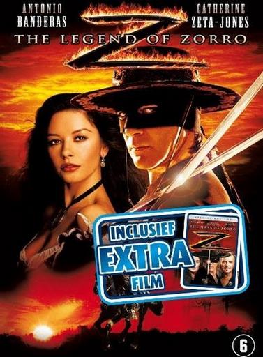 The Legend of Zorro (2005) +The Mask of Zorro (1998) Dvd, Cd's en Dvd's, Vanaf 6 jaar, Ophalen of Verzenden, Gebruikt