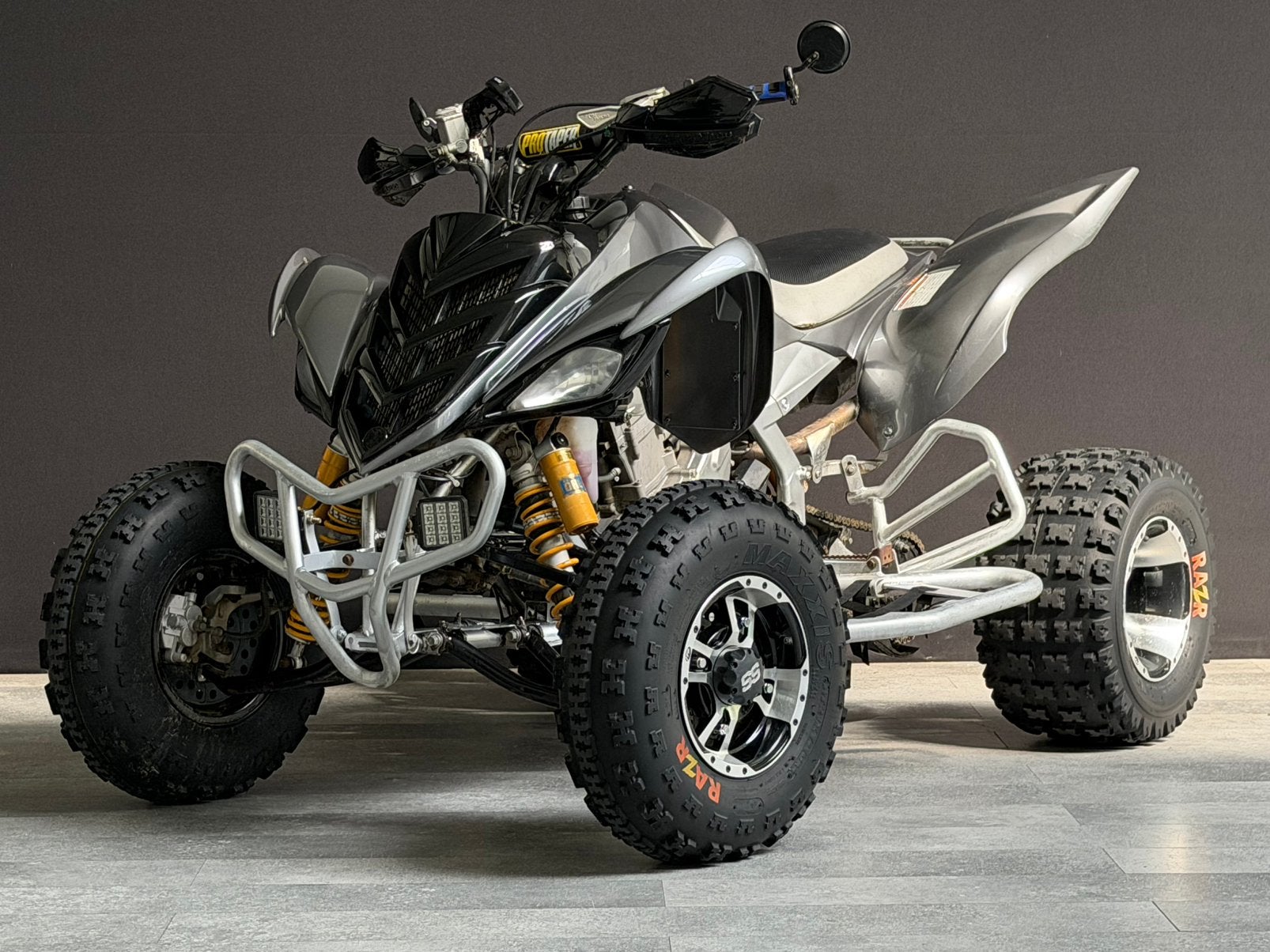 Yamaha Raptor 700 R 2008 Dynojet Double exhaust Yfm Kenteken