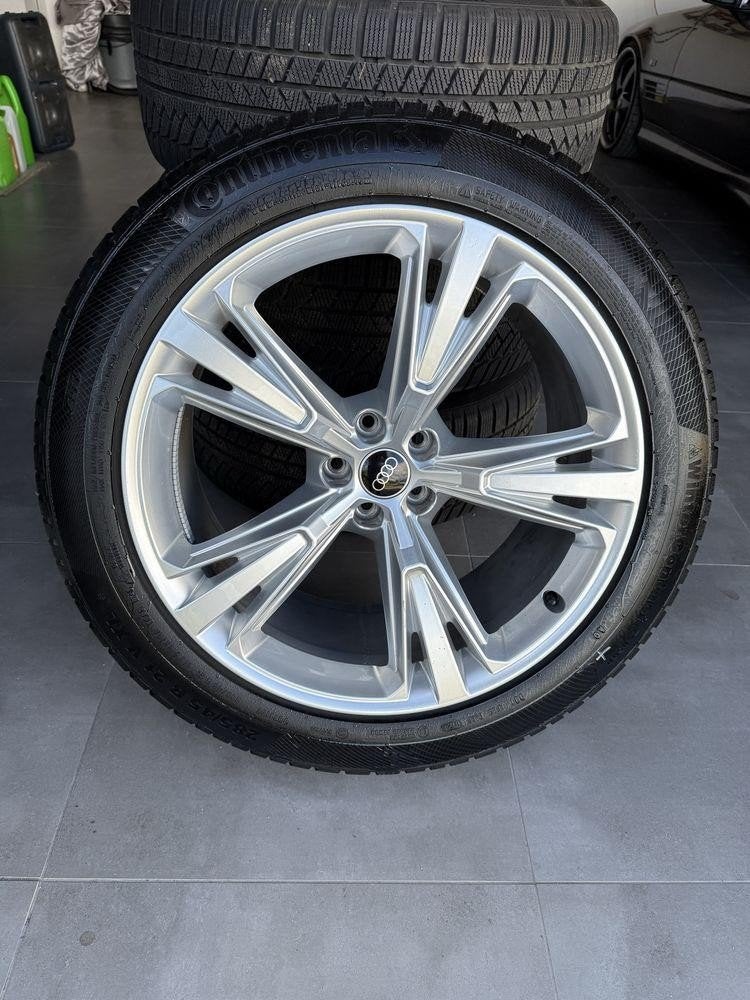 Jantes audi Q8 & audi Q7 21 pouces original avec pneus neuf, Enlèvement, 21 pouces, Pneus hiver, Pneus et Jantes