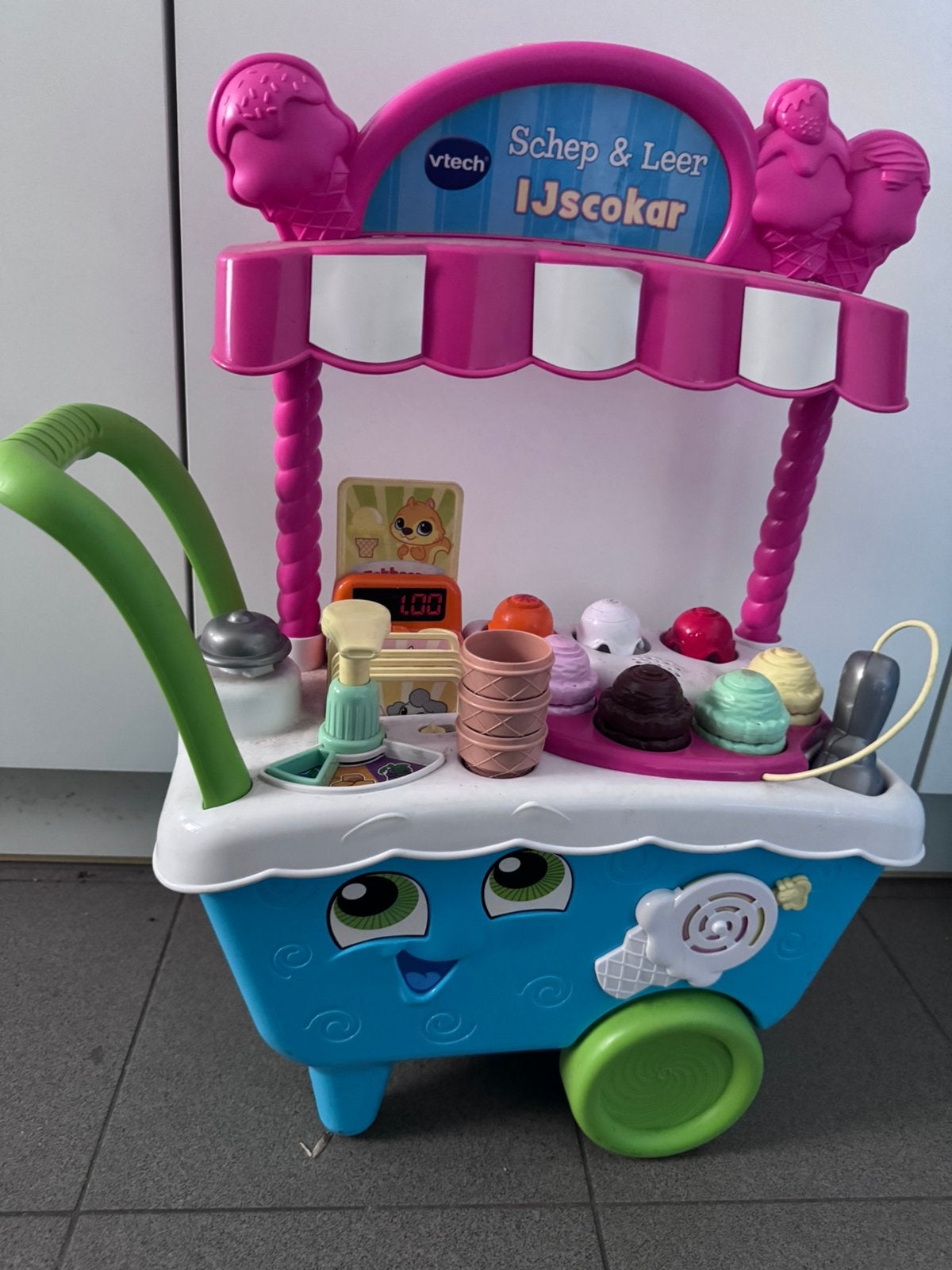 Vtech ijscokar, Ophalen, Zo goed als nieuw