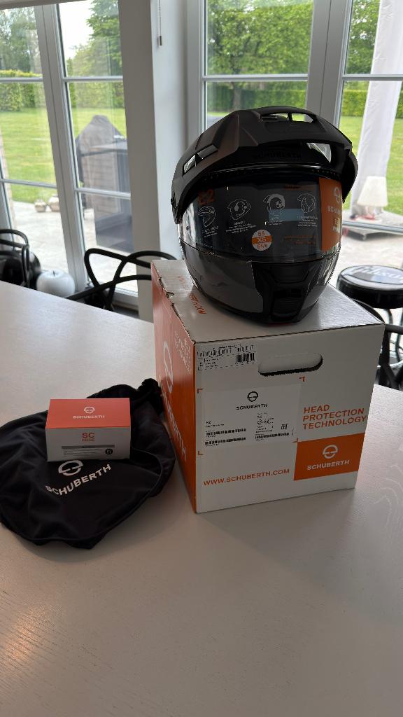 Casque Schuberth E2 Gris – Taille 53, Femmes, Enlèvement ou Envoi, Casque intégral, Neuf, avec ticket