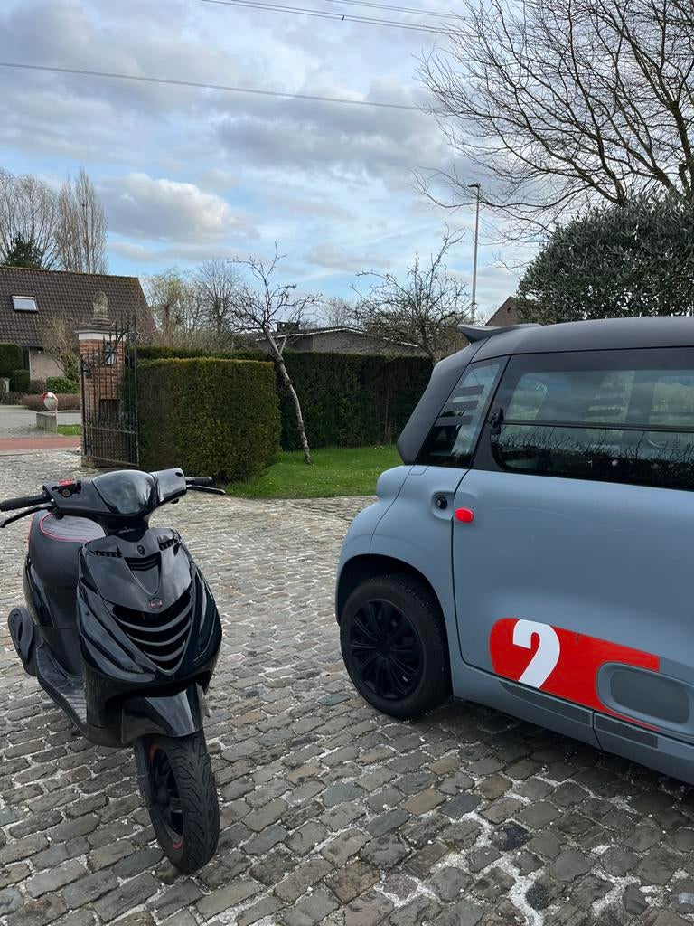 Zip 4t carb b klasse, Vélos & Vélomoteurs, Scooters | Piaggio, Zip, Comme neuf, Classe B (45 km/h), Enlèvement