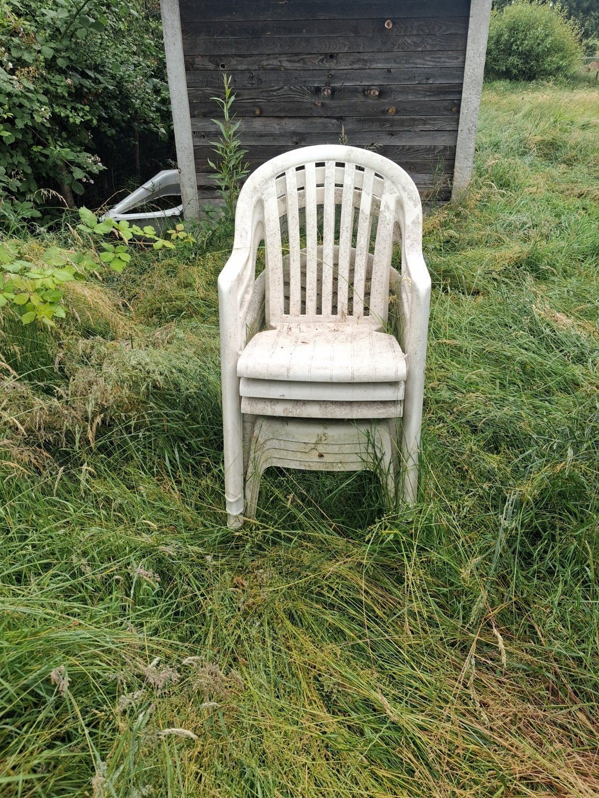 GRATIS Terras stoelen, Tuin en Terras, Ophalen