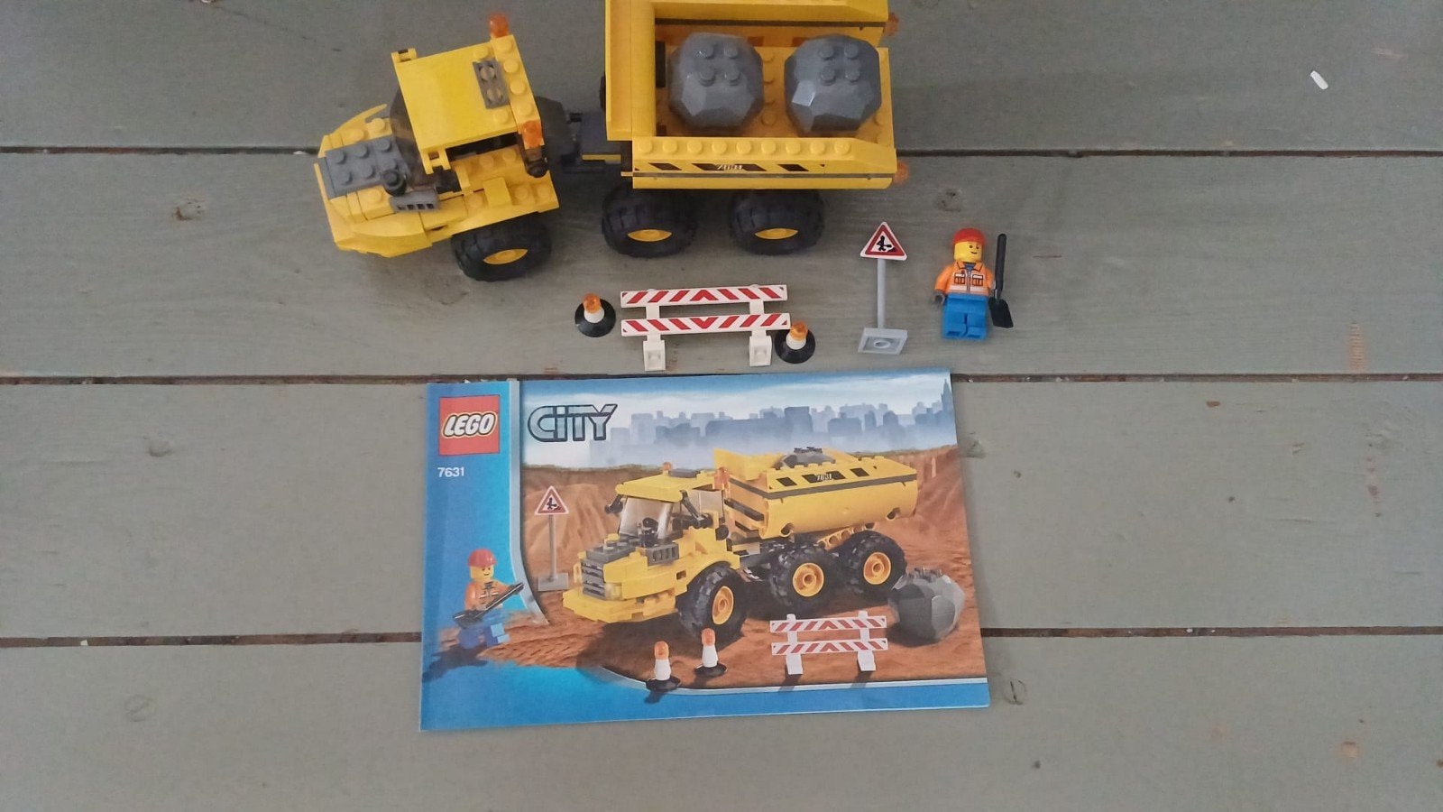 camion à benne Lego 7631, Enlèvement ou Envoi, Lego