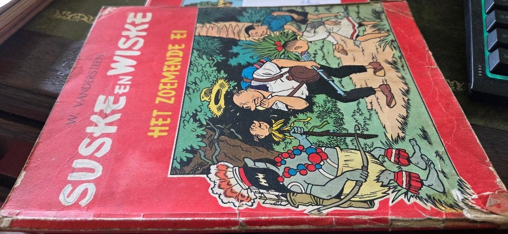 Het zoemende ei 1964 1e druk 2 kleuren, Boeken, Ophalen of Verzenden