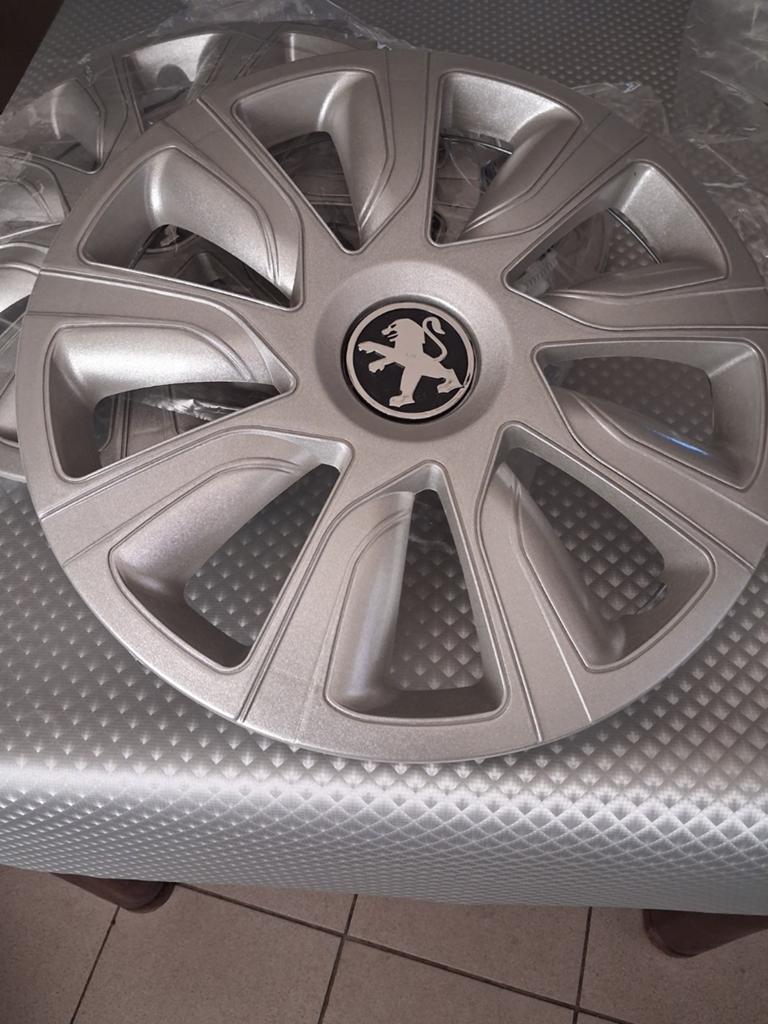 3 Peugiot wieldoppen 15 inch nieuwe, Autos : Divers, Enjoliveurs, Enlèvement ou Envoi, Neuf