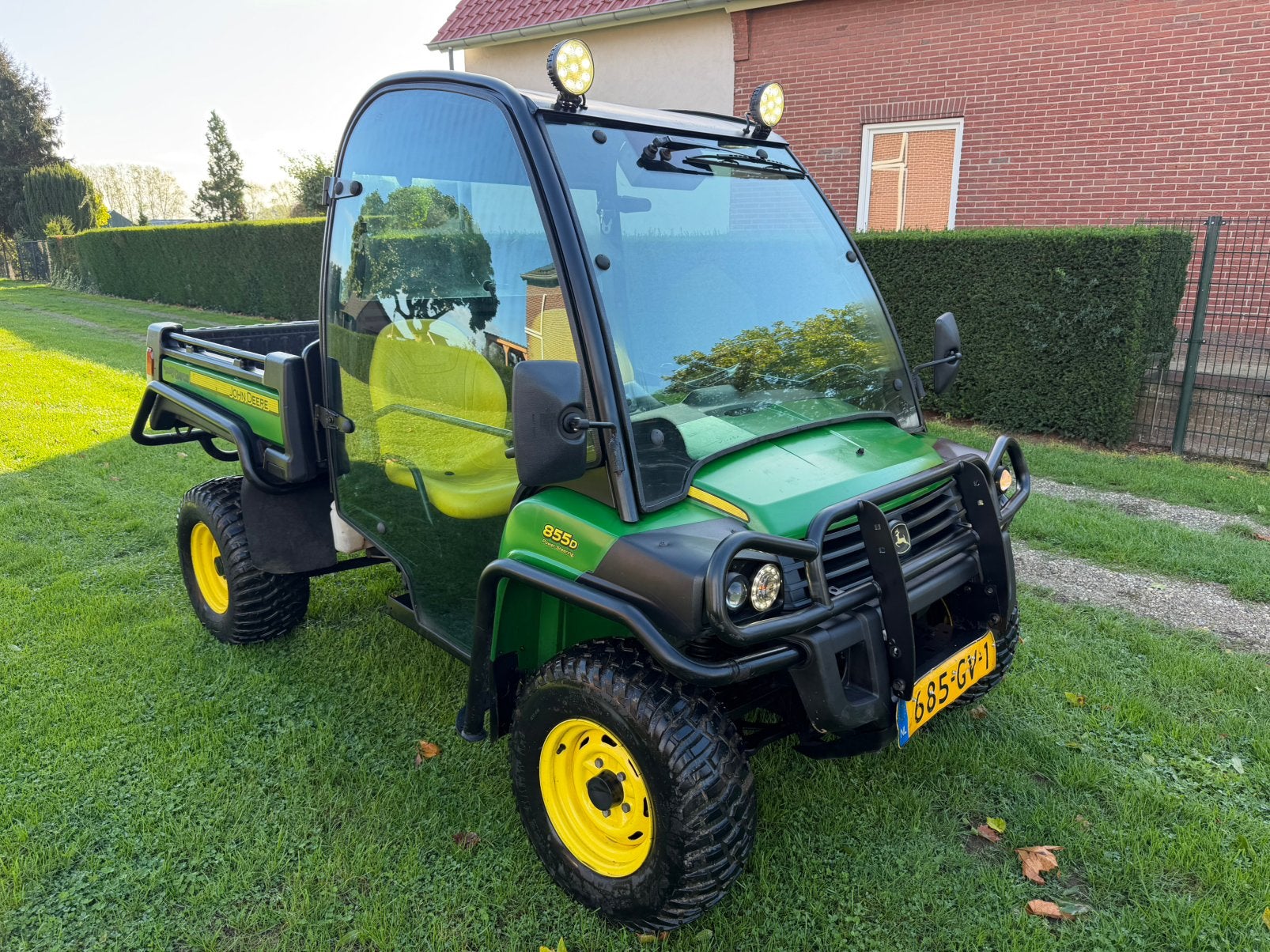 John deere gator XUV 855D met coc papiere, Ophalen