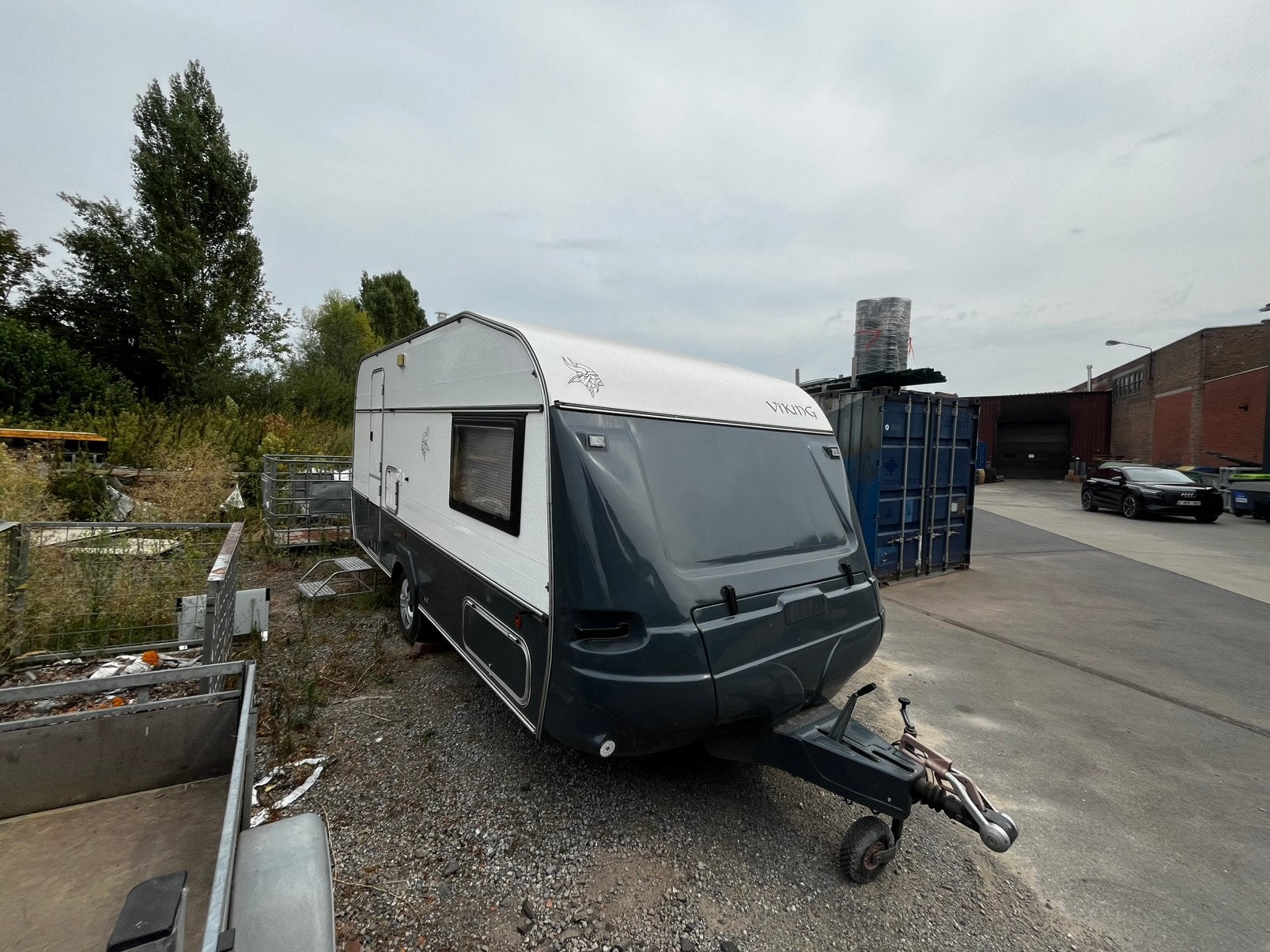 Caravan. Met voortent, Particulier