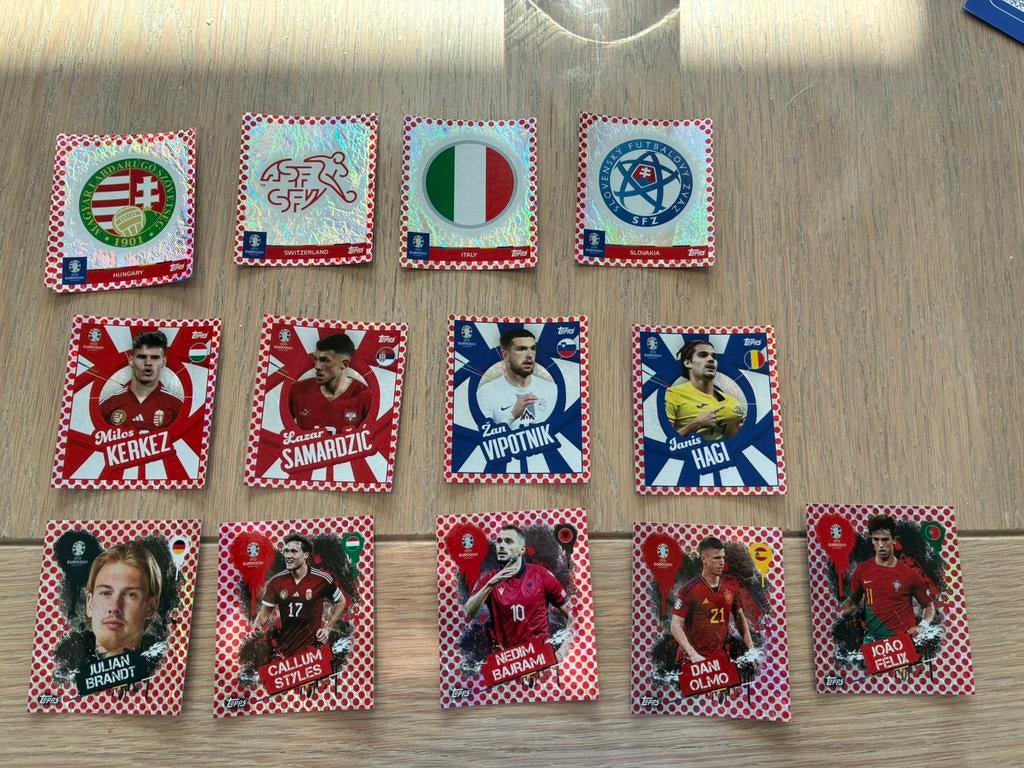 Ek Topps 2024 - Parallel, Ophalen of Verzenden, Nieuw, Sticker