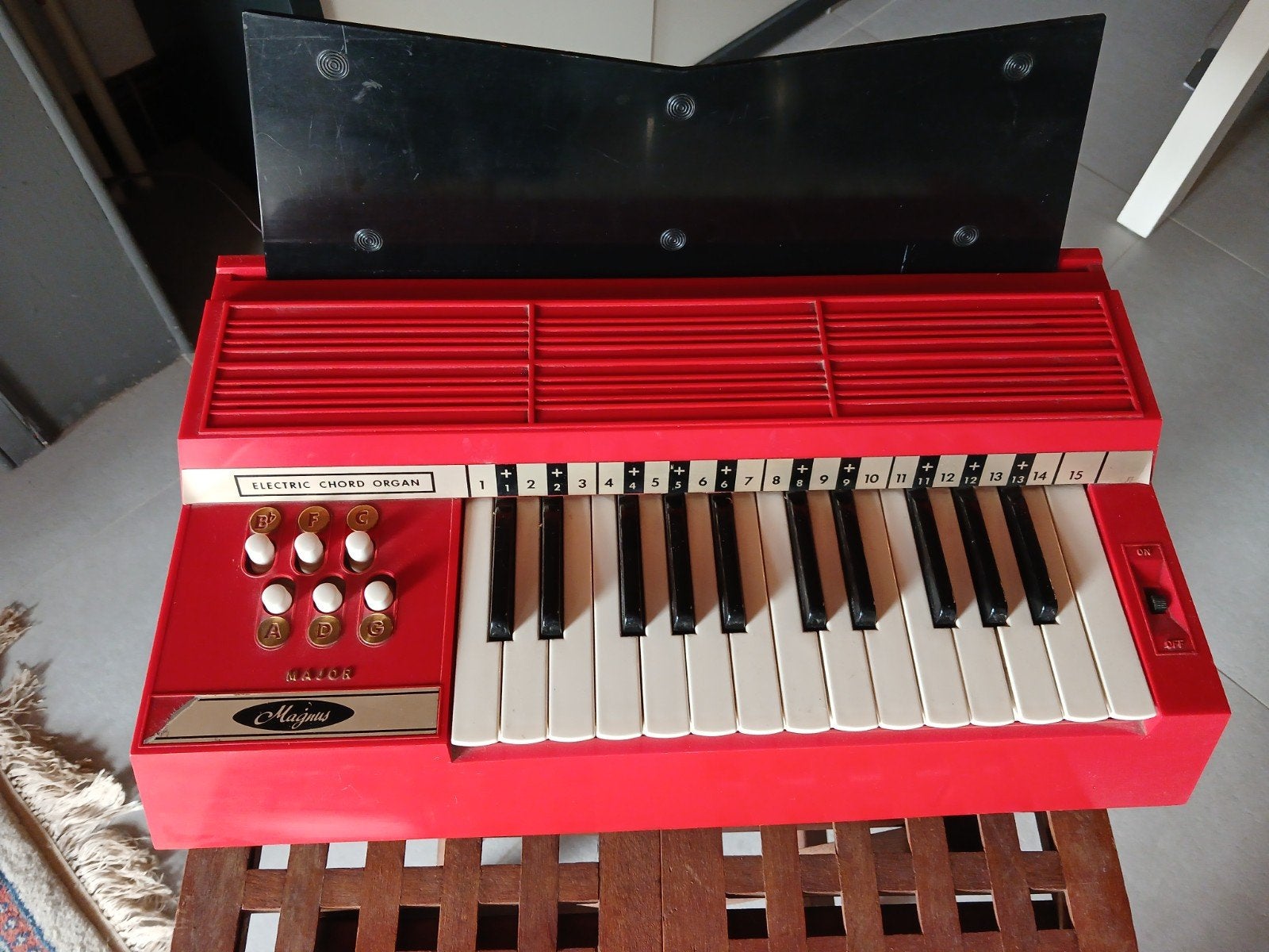 orgel Magnus Organ Type 350, Muziek en Instrumenten, Ophalen, Gebruikt, 1 klavier, Orgel