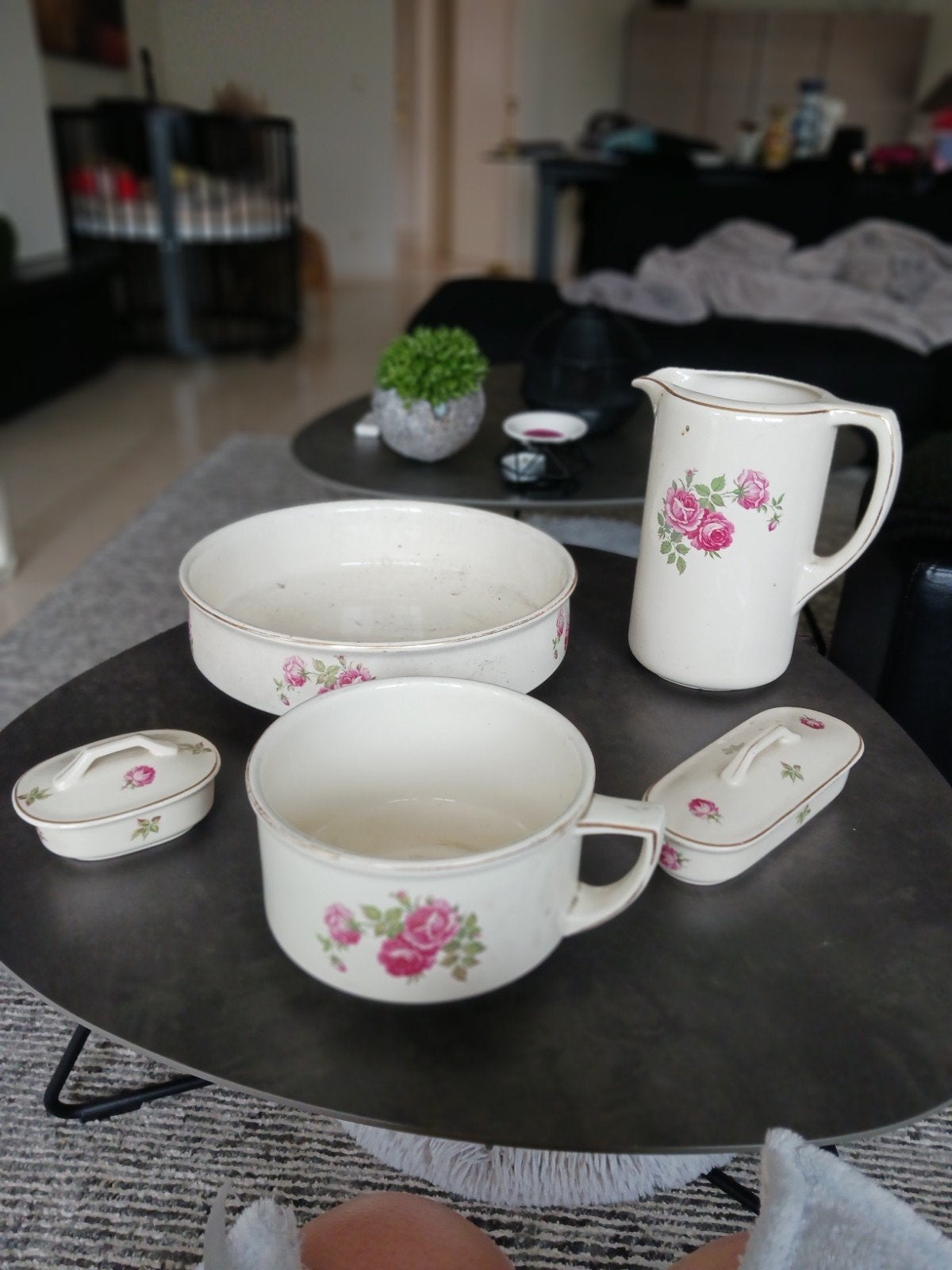 Antieke waskom, Villeroy &Boch, Ophalen