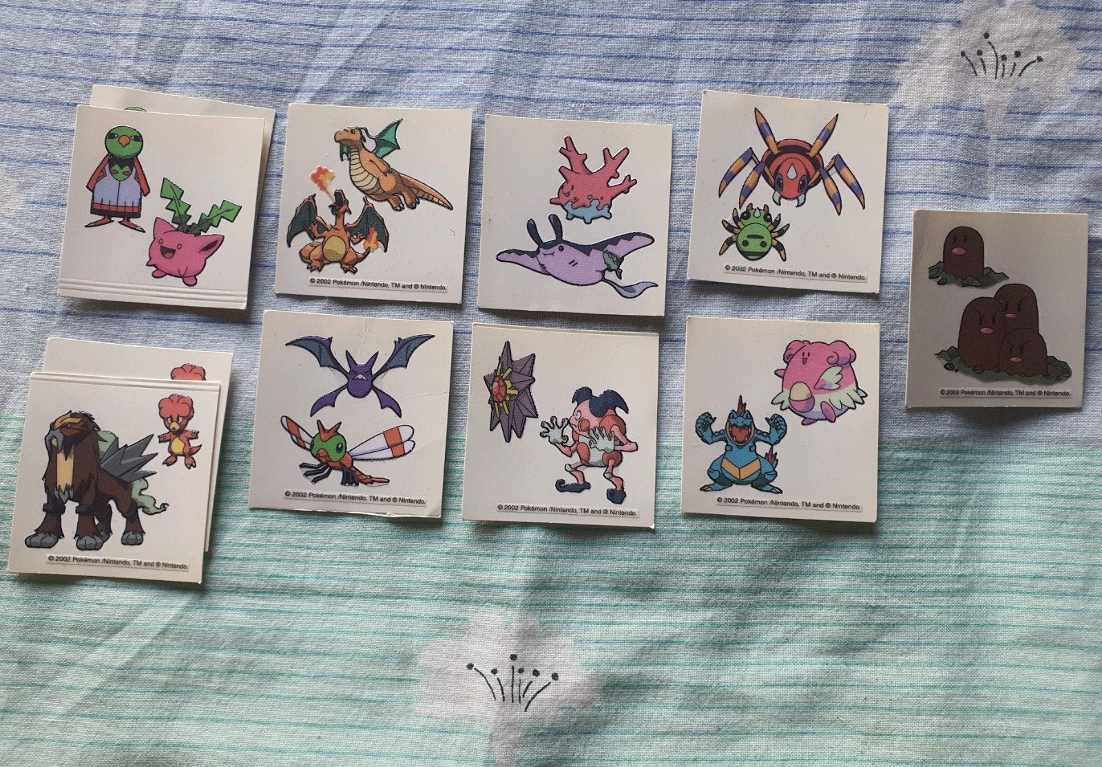 Pokémon stickers 2002, Ophalen of Verzenden, Zo goed als nieuw, Overige typen