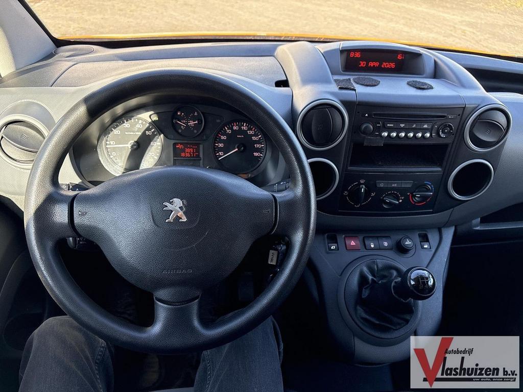 Peugeot Partner 122 1.6 BlueHDi 100 L2 XR S&S | € 4.350,- NE, Auto's, 110 g/km, Bedrijf, ABS, Te koop
