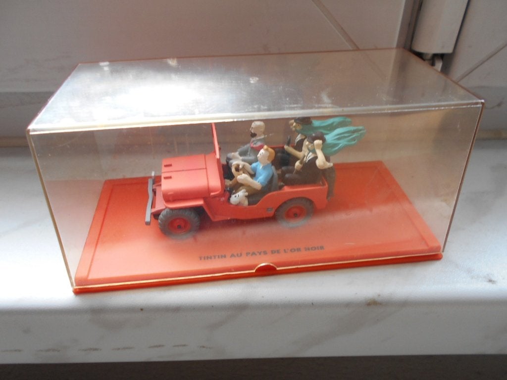 auto kuifje TIN TIN AU PAYS DE L'OR NOIR  atlas, Verzamelen, Ophalen of Verzenden, Kuifje