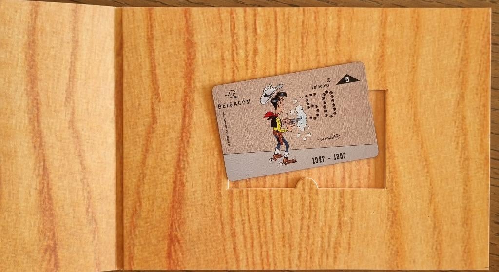 Télécarte Lucky Luke Morris 1996, Envoi