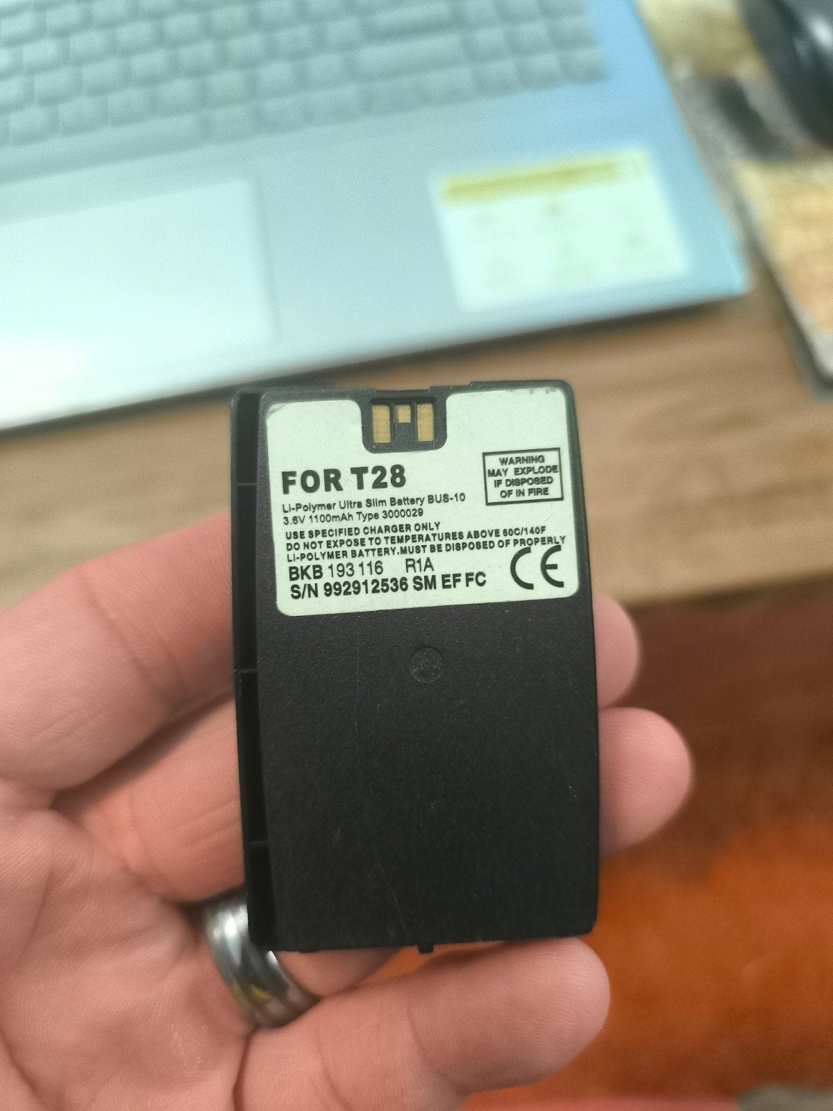 batterie Ericsson t28, Télécoms, Téléphonie mobile | Batteries, Enlèvement ou Envoi, Utilisé, Sony Ericsson