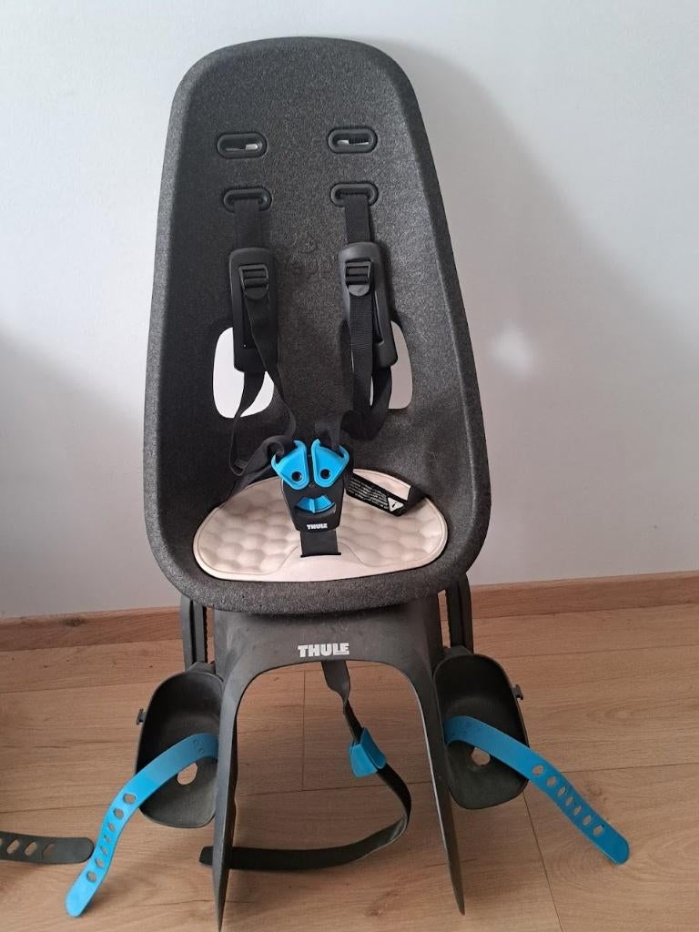 Thule Yepp Nexxt Maxi Fietszitje, Fietsen en Brommers, Fietsaccessoires | Fietsstoeltjes, Ophalen, Achterzitje, 0 t/m 18 kg, Gebruikt