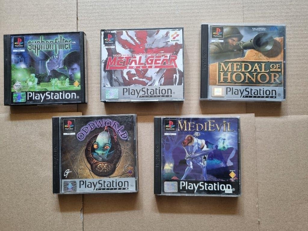 Lot van 10 spellen voor Playstation 1 met zeldzamere titels, Games en Spelcomputers, Ophalen of Verzenden, Gebruikt